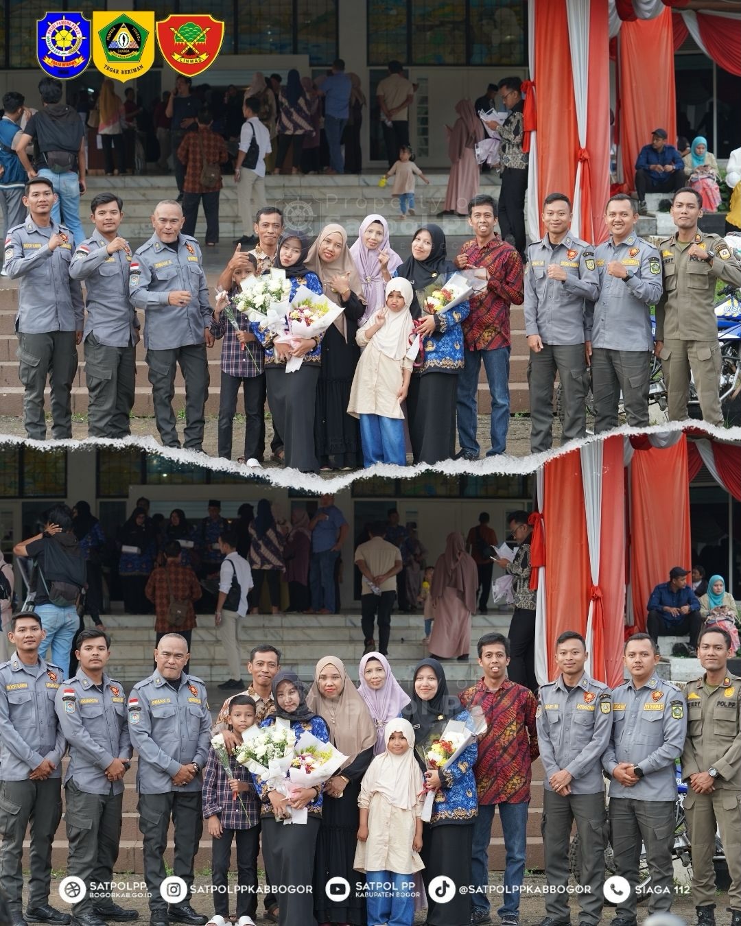 Kasatpol PP Menghadiri Acara Sumpah dari CPNS