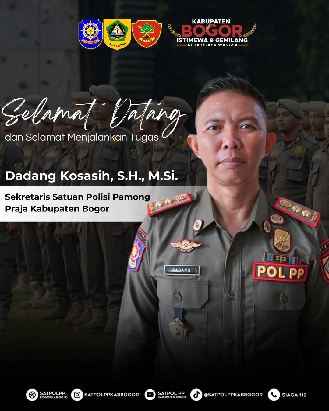 Sekretaris Satuan Polisi Pamong Praja