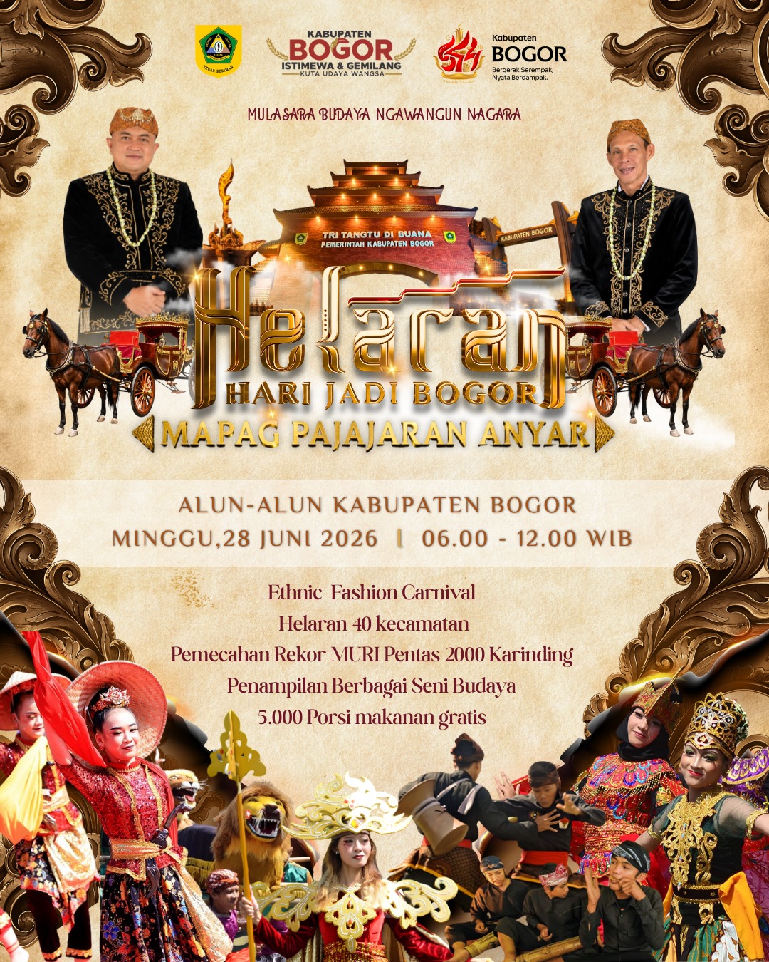 Helaran Hari Jadi Bogor Ke 544