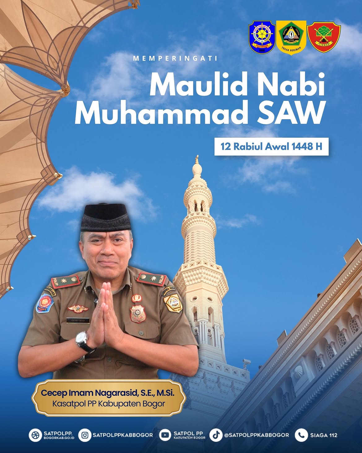 Selamat memperingati Maulid Nabi Muhammad SAW 1448 H.