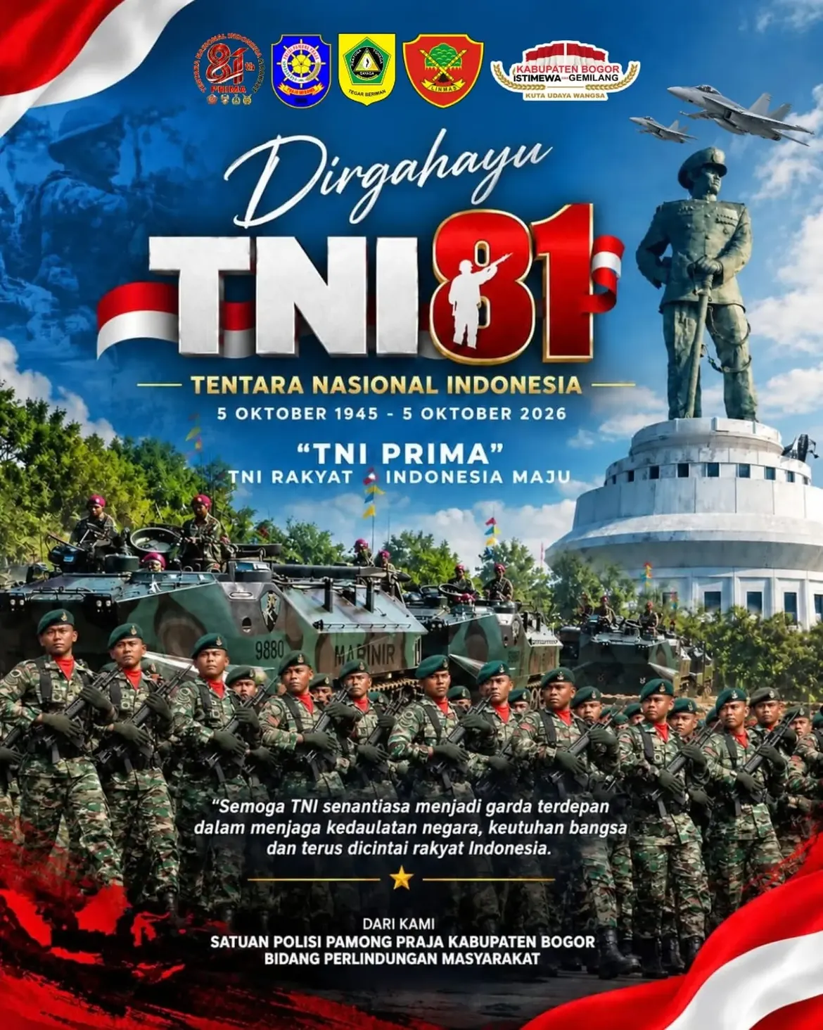 DIRGAHAYU TNI KE-81